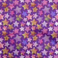 thumbnail image 1 of oneOone Rayon Purple Fabric Galaxy Craft Projects Decor Fabric Printed By The Yard 56 Inch Wide, 1 of 4