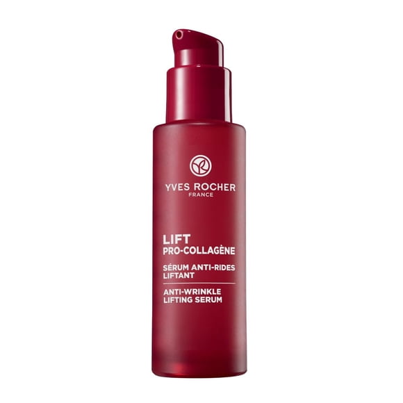 Yves Rocher Lift Pro Collagène Lifting Serum | Smooths, Plumps and Tones | Micro-pearled Gel Texture | All Skin Types | Apply Morning & Evening | Pump B