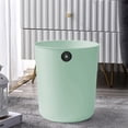 thumbnail image 1 of Leutsin Small Trash Can Wastebasket, Garbage Container Basket for Bathrooms, Trash Can with Lid, Detachable Trash Can Household Trash Can with Pressure Ring, 1 of 6