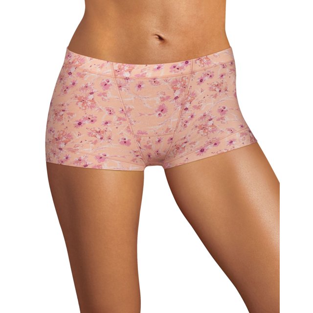 Maidenform Shorty en Coton Ajusté pour Femmes, P/5