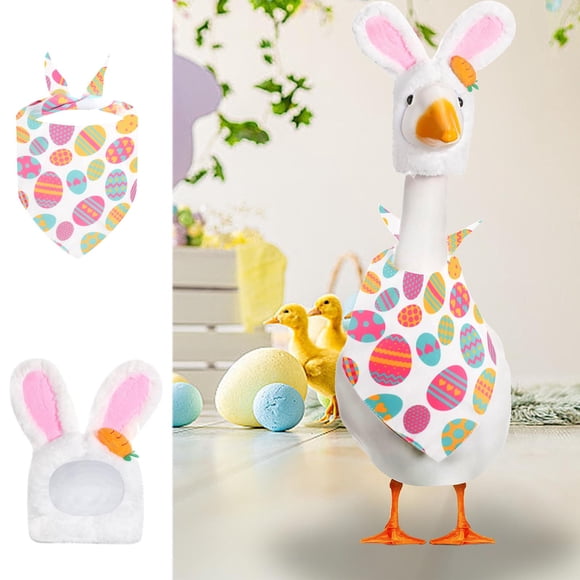 Offres des Fêtes Iumwxz Ensemble de Vêtements de Porche de Pâques - Décorations Extérieures de Cour de Pâques Cadeaux d'Anniversaire pour Enfants Grandes Économies Offres des Fêtes