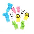 thumbnail image 1 of 10Pcs/Set Fruit Fork Plastic Toothpick Fruit Pick Lunch Animal-shaped Fork Box Accessory Decor Wedding Party Easter Plate Thanksgiving Party, 1 of 2