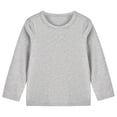 thumbnail image 1 of YUTK Chemises Garçons en Liquidation Enfants Hommes et Femmes Manches Longues Col Rond Hauts Gris, 1 of 2