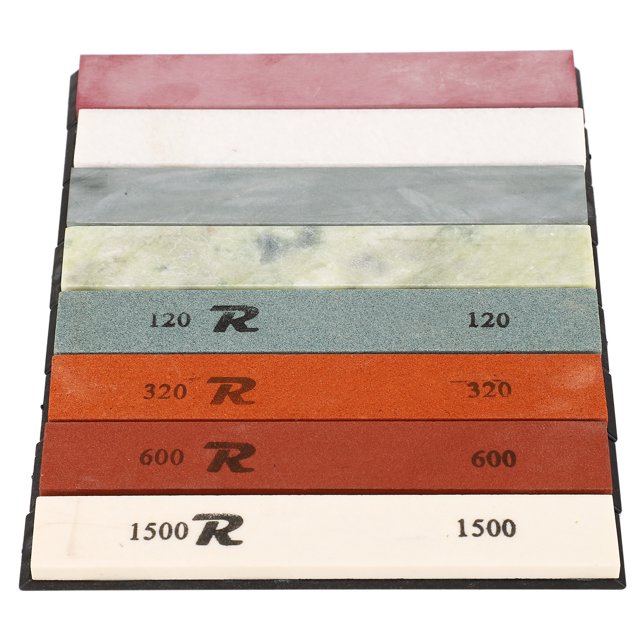 Kit d'Aiguiseur de Couteaux Robuste Professionnel Pierre d'Aiguisage Système d'Aiguisage à Angle Fixe pour Cuisine