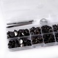 thumbnail image 3 of Avec Kit d'Outils d'Installation Boutons-Pression, 100 Ensembles de Boutons-Pression 15mm, Maison pour Bricolage, 3 of 8