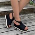 thumbnail image 4 of LSLJS Chaussures Compensées pour Femmes, Sandales Décontractées d'Été pour Dames et Femmes à Semelles Épaisses à Bout Ouvert, 4 of 9