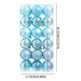 thumbnail image 3 of Agiferg 36PCS Christmas Xmas Tree Ball Bauble Hanging Home Party Ornament Decor 6CM, 3 of 7