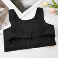 thumbnail image 3 of Fartey Womens Plus Size Front Closure Post Surgical Compression Everyday Bra Mastectomy with Removable Breast Support Band Posture Sports Bras, 3 of 4