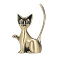 thumbnail image 3 of Support de Bague Dieu Chat, Support de Bague en Métal Assez d'Espace pour Bagues, 3 of 8