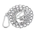 thumbnail image 1 of Hanging Chair Chain with Two Carabiner - Chrome plated 66, 66cm 99cm, 1 of 5