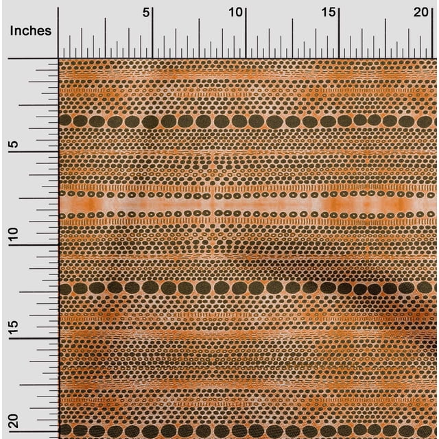 oneOone Velvet Orange Fabric Block Fabric For Sewing Printed Craft Fabric By The Yard 58 Inch Wide-032