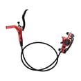 thumbnail image 2 of Bike Hydraulic Brake Set Wheel Stopping Parts Bicycles Accessories Universal Bicycle Accessory Disc Braking Kit Replacement Red Front Left Brake, 2 of 5