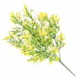 thumbnail image 3 of ziyahi Artificial Plant Grass Home Table Centerpiece Plant Decor Wedding Party PVC artificial Grass, Yellow, 3 of 9