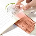 thumbnail image 4 of Vacemry Rotary Stapler 360 Degree Rotating, Transparent Gradient Mini Handheld Stapler, Portable Stapler With 400 Staples, 8 Binding Directions Stapler ForSchoolOffice Home Desk Use, 4 of 6