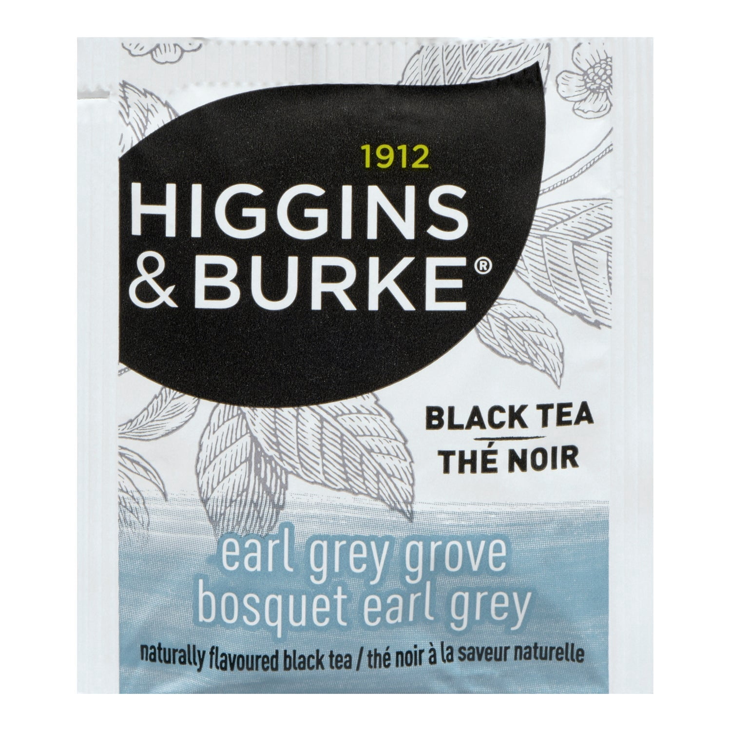 Higgins & Burke Black Earl Grey Tea | 20UN/Unit, 6 Units/Case | Thé noir Earl Grey Higgins & Burke | 20UN/unité, 6 unités/caisse