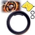 thumbnail image 1 of 15 Inch Heated Steering Wheel Cover Wireless, Wireless Heated Steering Wheel Cover, Wheels Covers with Fast Heating & Anti-Slip Protection, 5 Seconds Fast Heating, for Winter Driving (Type O), 1 of 8