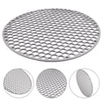 thumbnail image 2 of Mosiee 18-30Cm Diameter Stainless Steel 304 Round Bbq Charcoal Grate Barbecue Grill With Cellular Holes Grid Mesh Net Barbecue Rack, 2 of 9