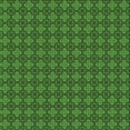 thumbnail image 1 of Ahgly Tapis d'Intérieur Lavable en Machine Carré Vert Émeraude Profond Transitionnel, 7 Pieds Carré, 1 of 7
