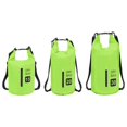 thumbnail image 2 of vidaXL Dry Bag with Zipper Green 15 L PVC, 2 of 5