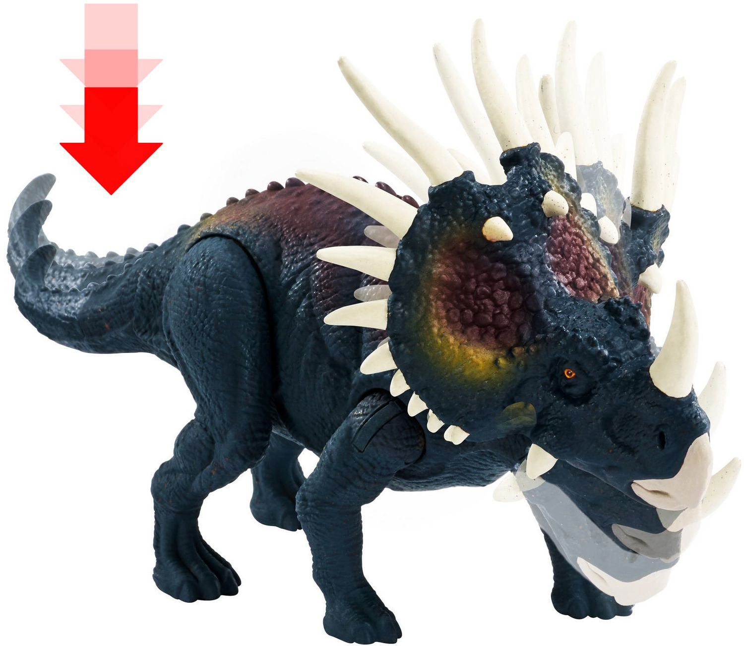 Jurassic World Attaque Sauvage Figurine Styracosaure