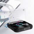 thumbnail image 1 of Uscallm Portable CD Player Bluetooth 5. Wireless Music Player for Home Car Travel, Prenatal Education English Learning Audio Repeater, Rechargeable Personal Compact Disc Player, 1 of 7