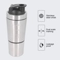 thumbnail image 3 of Tasse Shaker, Bouteille Shaker Portable avec Fouet pour le Sport, 3 of 7