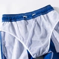 thumbnail image 4 of TIWEKE Men's Swimsuit Board Shorts Swim Trunks Mesh Liner Blue,L, 4 of 8