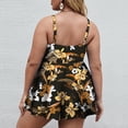 thumbnail image 4 of LSLJS Women Plus Size Bathing Suits Summer Print Two Piece Swimsuit Tankini Swimwear, 4 of 4
