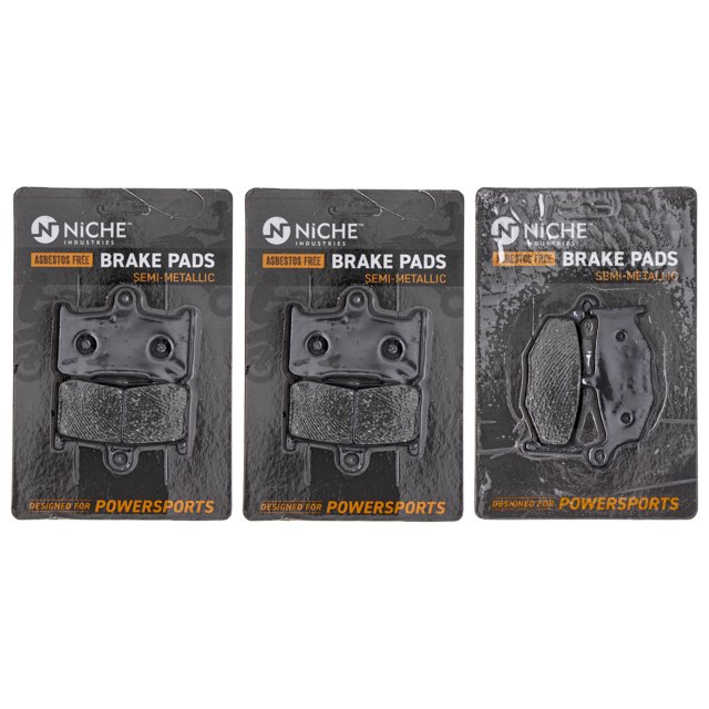 Niche Complete Semi-Metallic Brake Pad Set for Suzuki B-King Motorcycle MK1002645