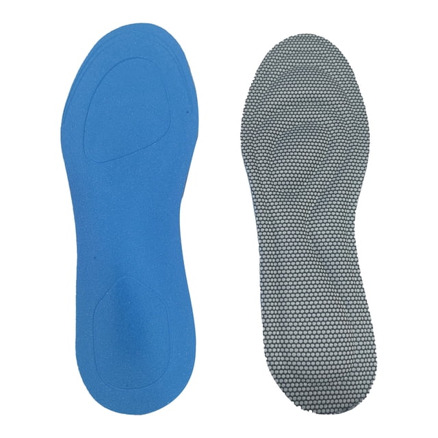 CSChome 3D Shoe Insole Women Men Insoles 3D Design High Elasticity Breathable Sweat Absorption Sports