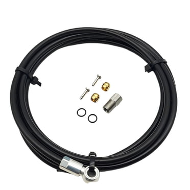 GLFILL 200CM Bicycle Hydraulic Disc Brake Line Oil Hose Olive Insert Set For SLX For XT For XTR Bike Oil Tube Radiator Tube Clutch