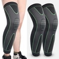thumbnail image 2 of Men'S Women'S Calf Compression Socks Kneepad For Shin Splint, Calf Pain Relief Socks Grey L, 2 of 7