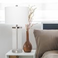 thumbnail image 5 of Lalia Home Entrapped Glass Table Lamp with White Fabric Shade, 5 of 5