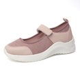 thumbnail image 3 of Chaussure de Cheville à Enfiler pour Femmes Épaisse Plateforme Baskets Tricotée Supérieure, 3 of 6