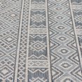 thumbnail image 3 of Tapis tissé bleu et beige Hayweld Lagoon, 3 of 7