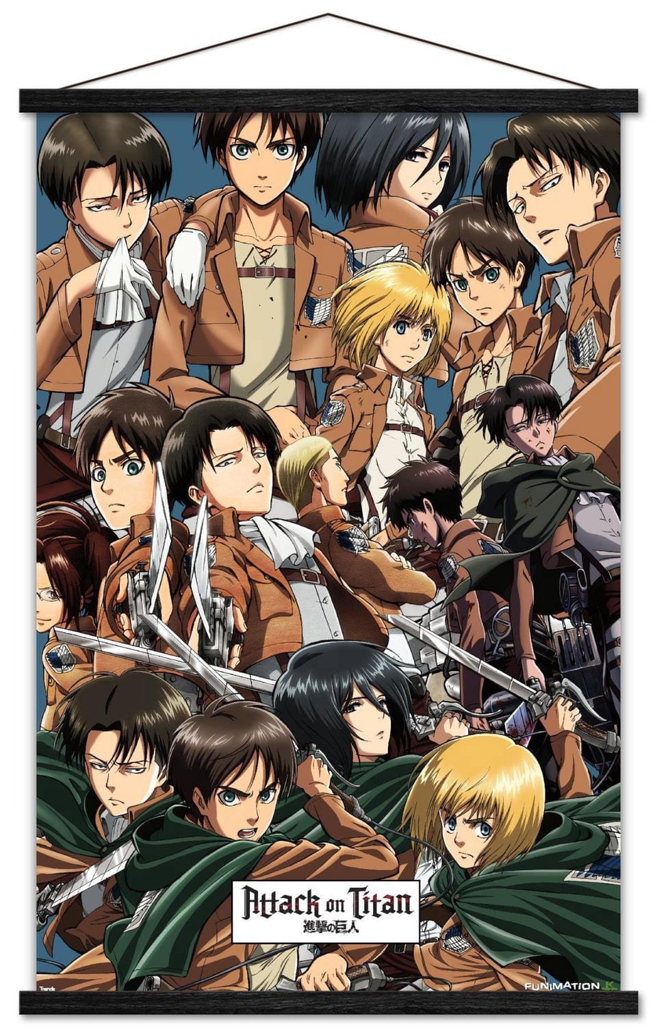 Attack on Titan - Collage Wall Poster, 22.375" x 34"