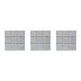 thumbnail image 3 of Thinsony Cork Board Tiles 12 x 12 Message Home Board Board School silver gray 12 Inch x 12 Inch 3Set, 3 of 6