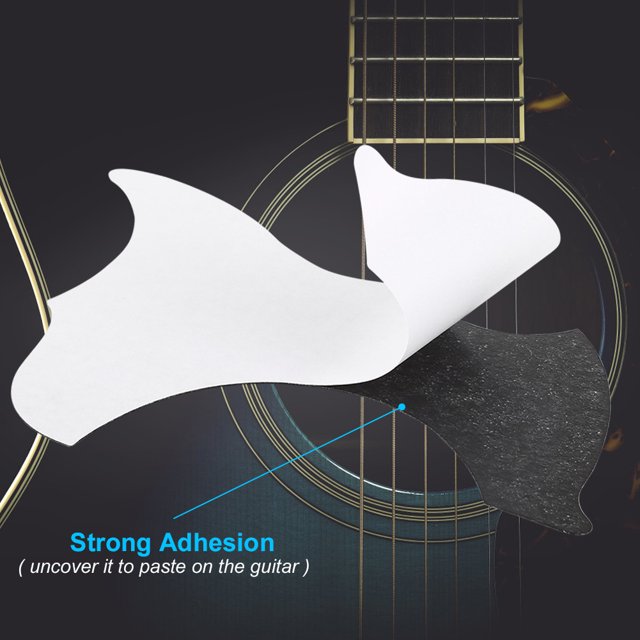 Pickguard, Acoustic Guitar Pickguard 2Pcs Durable Self-adhesive Pickguard, For 41" Folk Guitar
