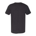 thumbnail image 3 of T-shirt à Manches Courtes Unisexe en Canevas Bella à Col Rond en Mélange, 3TG, 3 of 3