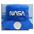 thumbnail image 1 of Rapid Dominance  Worm NASA Relaxed Bucket Hat, Royal - Large & Extra Large, 1 of 1