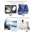 thumbnail image 2 of Packing Cubes 8 Sets Travel Luggage Organizers Include Shoe Storage Bag Convenient Packing Pouches For Travellers, 2 of 6