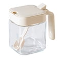 thumbnail image 2 of Pots à Épices en Verre pour l'Organisation de la Cuisine / Contenants à Épices Hermétiques avec Couvercle Rabattable / Bouteilles d'Assaisonnement Compactes pour Ranger les Herbes et les Épices / Garder au Sec pour la Maison Ou le Camping en Plein Air, 2 of 6