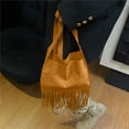 thumbnail image 4 of PRETXORVE Small Handbag for Women Fashionable Style for Tassel Shoulder Versatile Crossbody, 4 of 6
