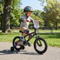 thumbnail image 3 of Costway 14 Inch Kids Bike with Training Wheels. Dual Hand & Coaster Brakes. Adjustable Seat, 3 of 9