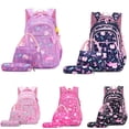 thumbnail image 4 of ziyahi 3 Pcs Teen Girls Backpack School Book Bag Set with Lunch Box and Pencil Case, 4 of 9