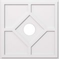 thumbnail image 4 of Ekena Millwork CMP30EY-06000 30 Po x 6 Po Médaillon de Plafond Contemporain ID Carré Embry Architectural Grade PVC, 4 of 4