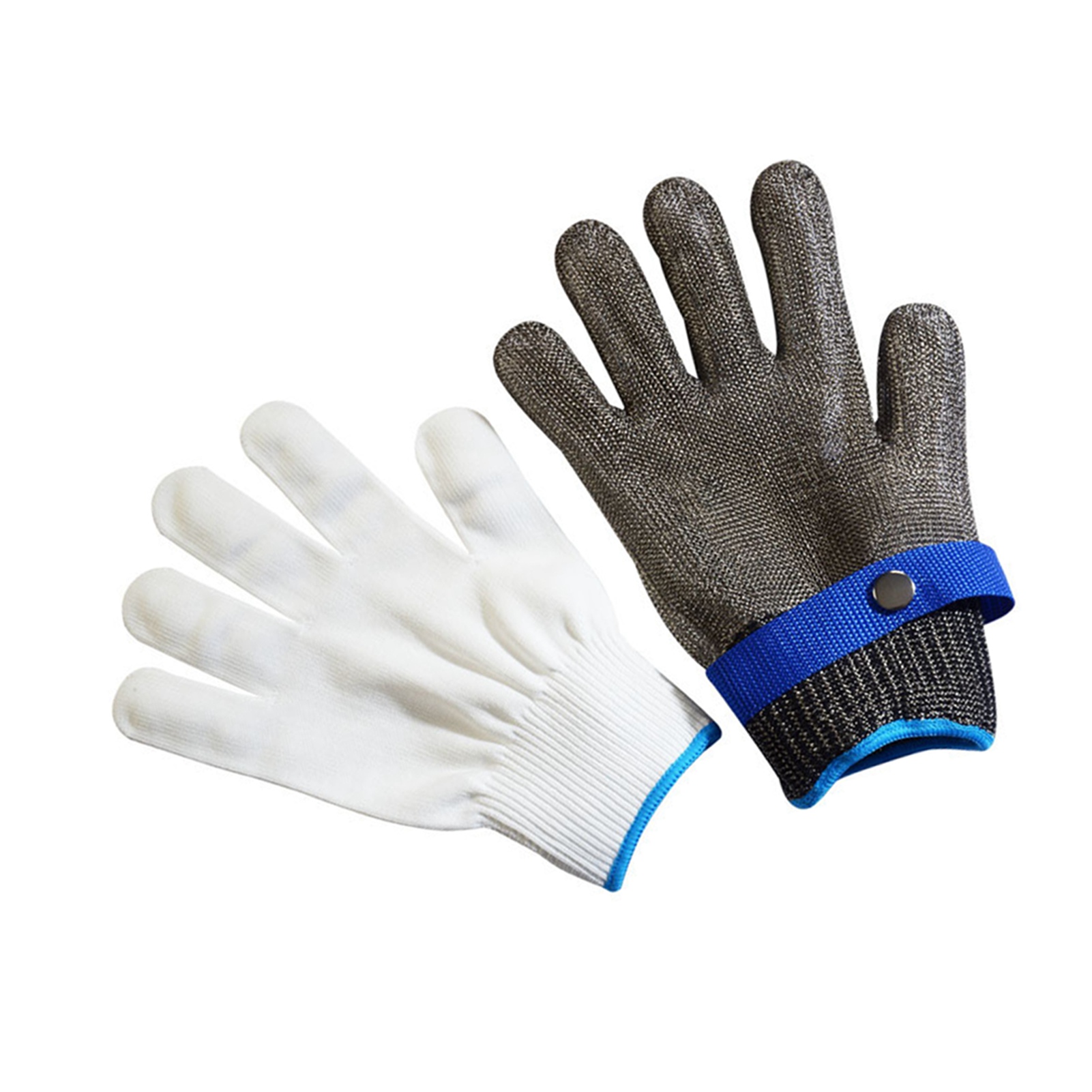 Labor Protection Gloves,2Pcs Work Gloves Anti Cut Resistant Gloves Work Gloves User-Friendly Design
