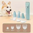 thumbnail image 2 of DEBGFS 4-in-1 Multi-Functional Pet Grooming Kit - Electric Clipper Kit for Cats and Dogs with Full Body Trimmer  Razor Fader  Dog Claw Shaver  and Dog Shaver - Easy to Use and Clean for, 2 of 6