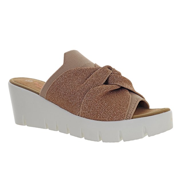 Bernie Mev Women's Venti Twist Wedge Heel Sandal