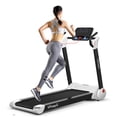 thumbnail image 1 of Gymax Tapis Roulant Électrique Pliant 2,25 Hp pour Course avec Écran LED Blanc, 1 of 10